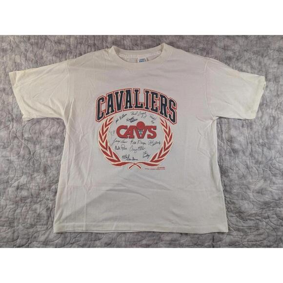 Other - 1988 Cleveland Cavaliers T Shirt Puff Single Stitch Made Usa Mens